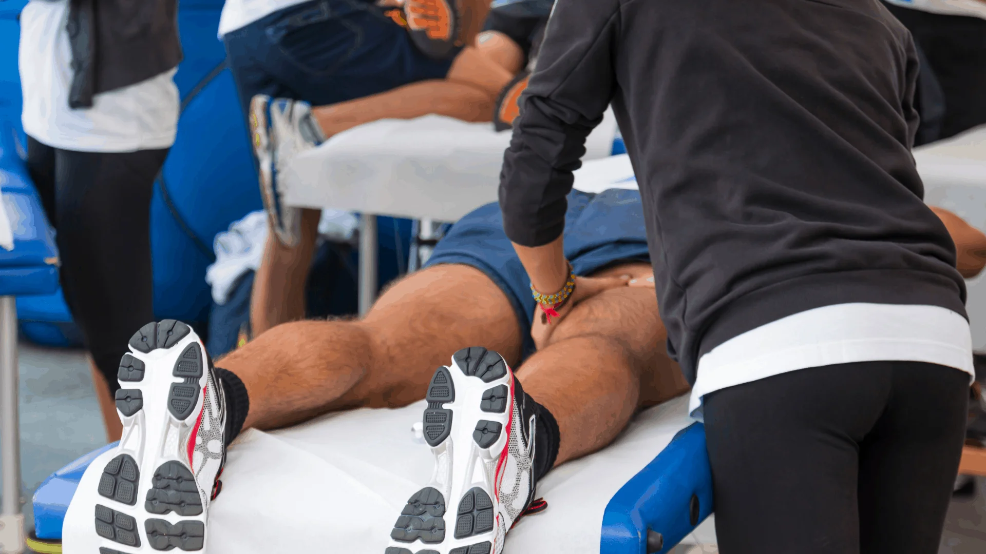 Injury Rehabilitation Personal Trainer Clapham helping a client recover with guided strength and mobility exercises