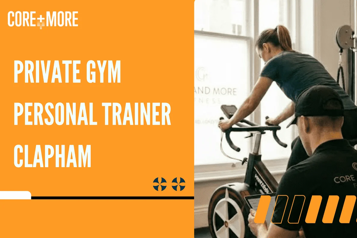 Private Gym Personal Trainer Clapham guiding a client through a workout session