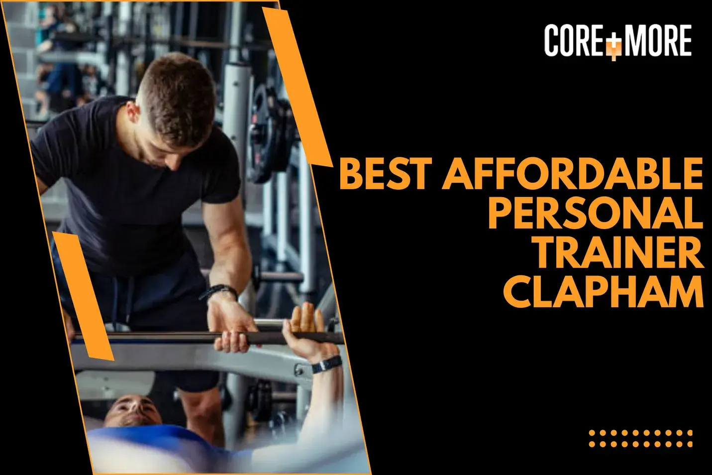 Affordable Personal Trainer Clapham helping a client during a strength workout session