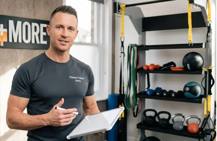 Client training with a Weight Loss Personal Trainer Balham using strength and cardio exercises for effective fat loss.