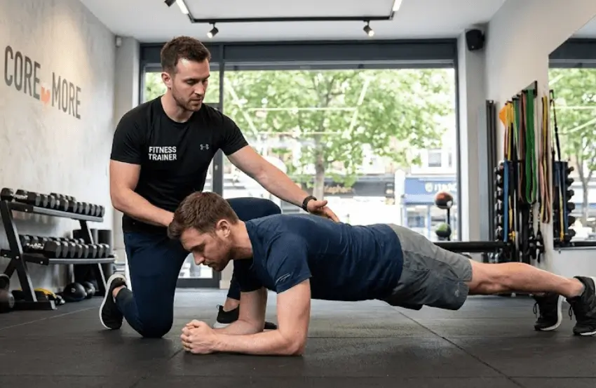 Personal Training for Beginners Clapham Common fitness session